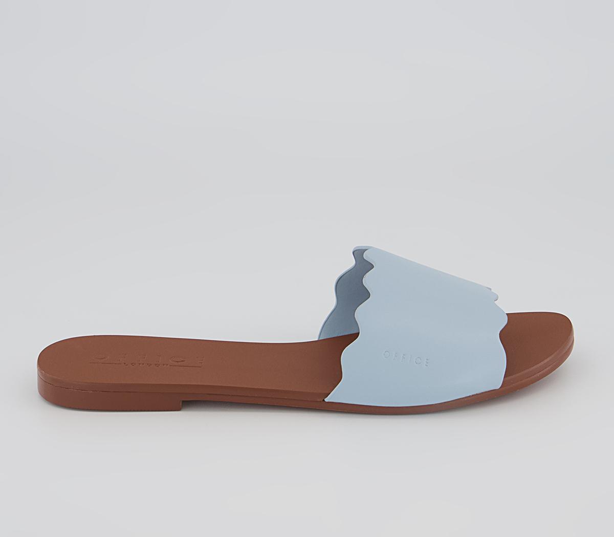 OfficeSerendipity Scallop Mules OfficeSerendipity Scallop MulesBlue