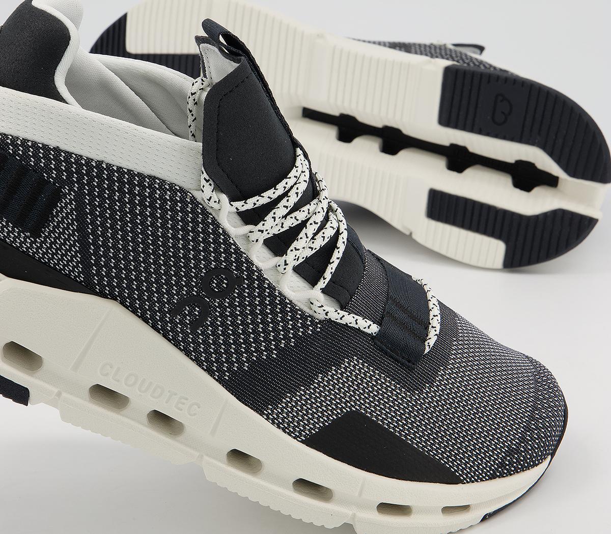 On Running Cloudnova Trainers On Running Cloudnova Trainers Black White F