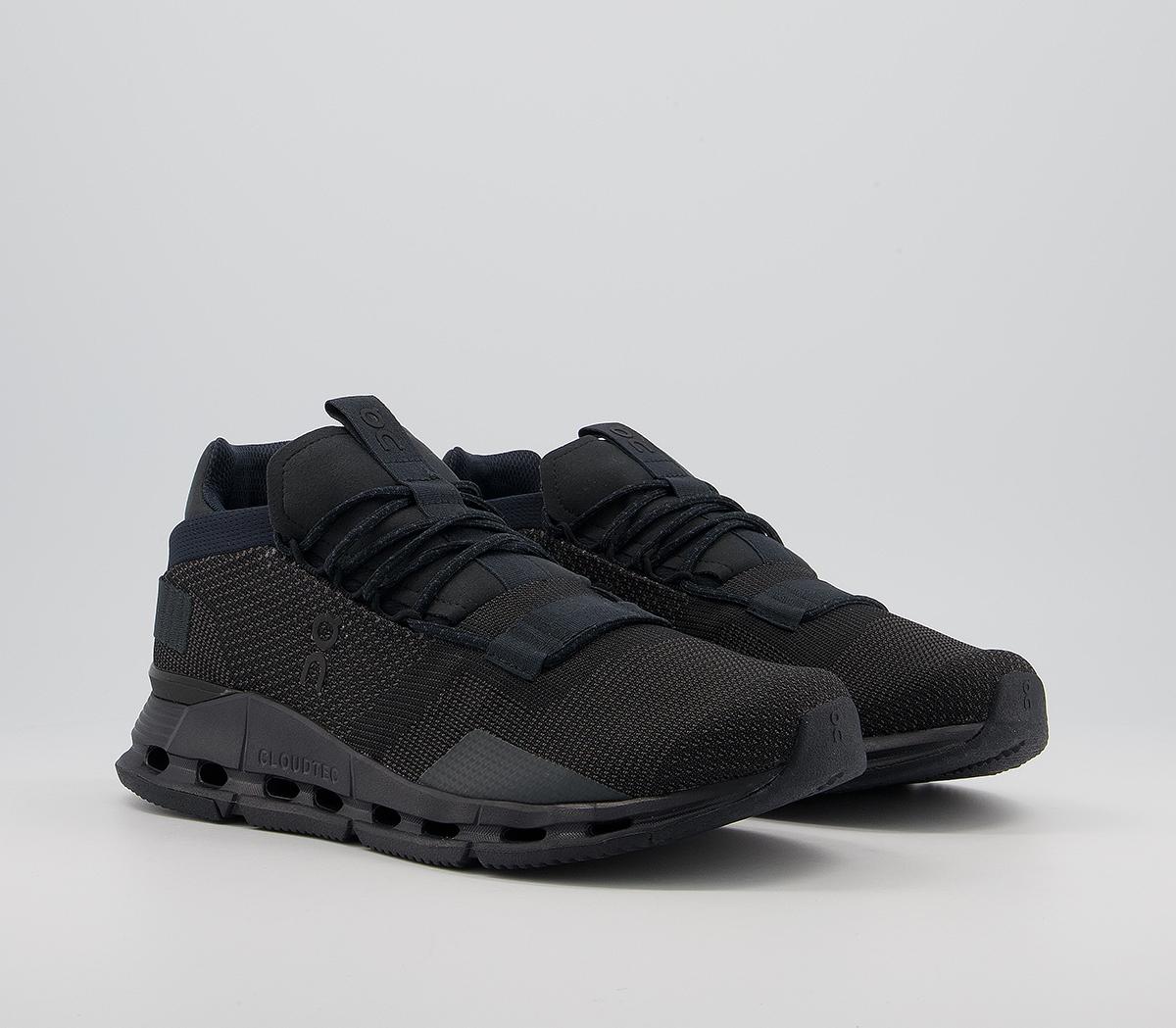 On Running Cloudnova Trainers On Running Cloudnova Trainers Black Eclipse