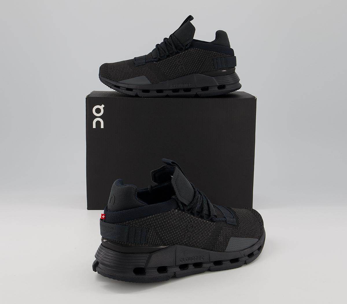 On Running Cloudnova Trainers On Running Cloudnova Trainers Black Eclipse F