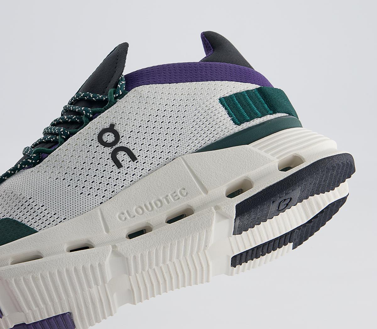 On Running Cloudnova Trainers On Running Cloudnova Trainers White Violet Green F