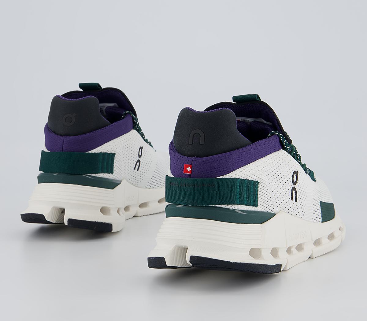 On Running Cloudnova Trainers On Running Cloudnova Trainers White Violet Green F