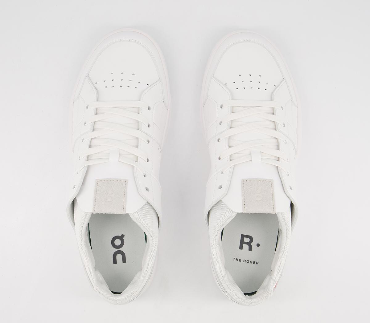 On Running The Roger Clubhouse Trainers All White - Unisex Sports