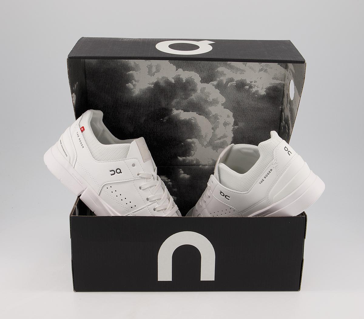 On Running The Roger Clubhouse Trainers On Running The Roger Clubhouse Trainers All White