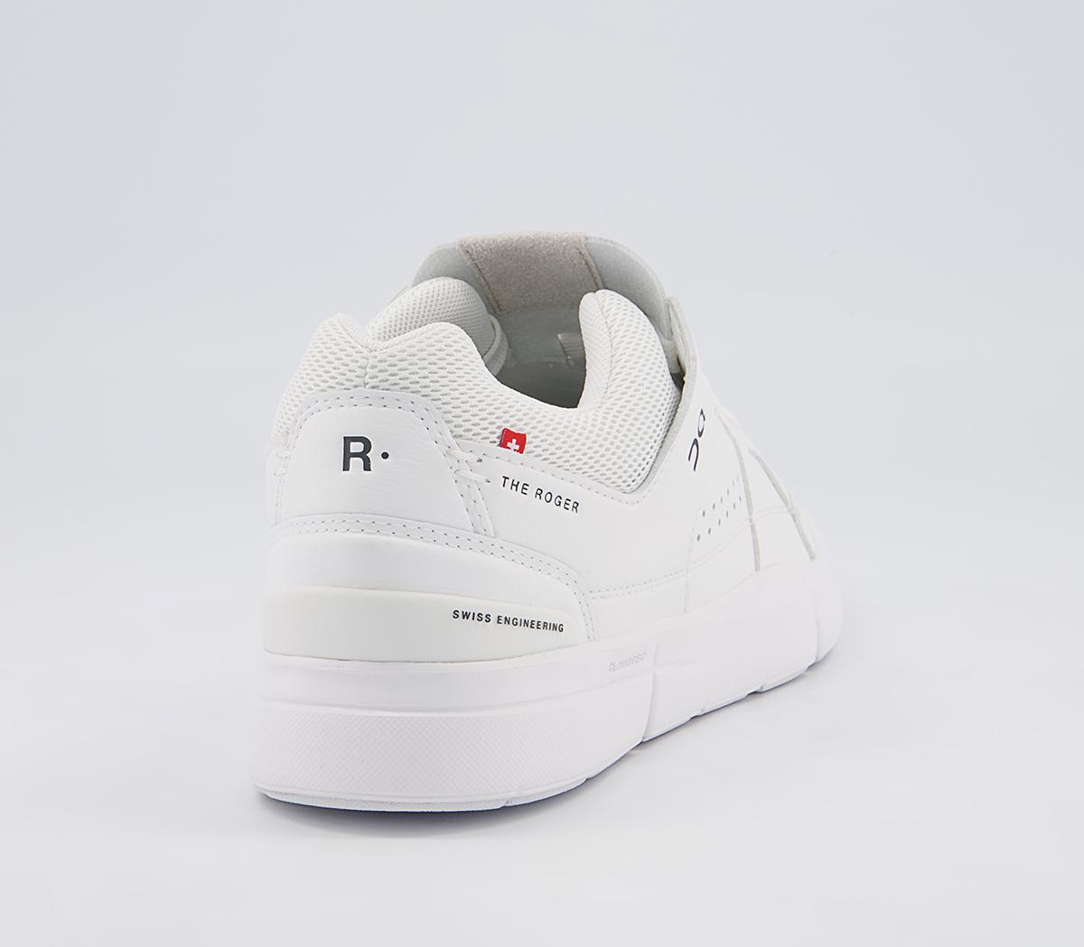 On Running The Roger Clubhouse Trainers On Running The Roger Clubhouse Trainers All White F