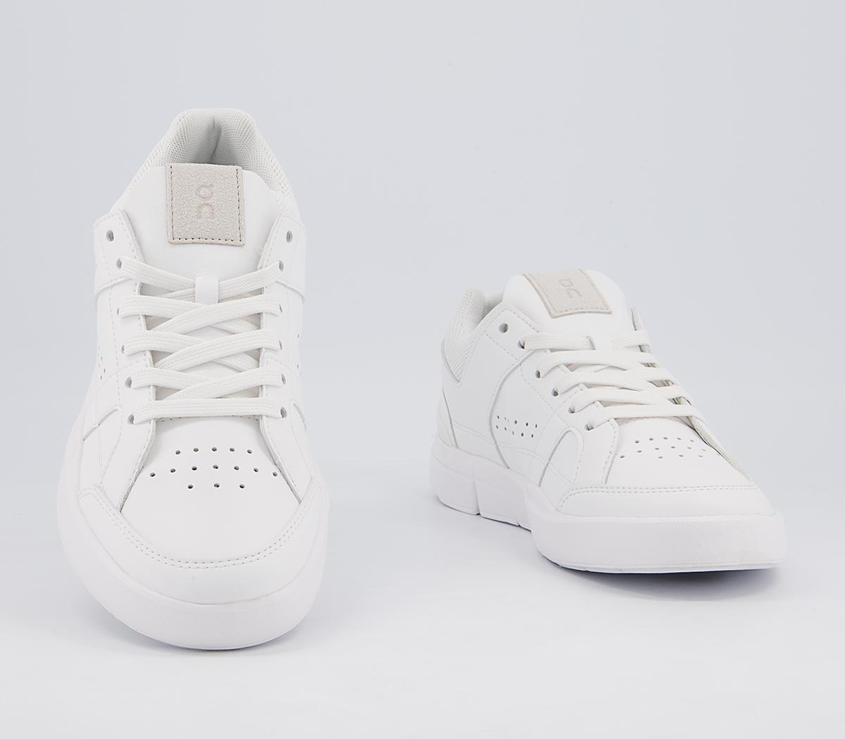 On Running The Roger Clubhouse Trainers On Running The Roger Clubhouse Trainers All White F