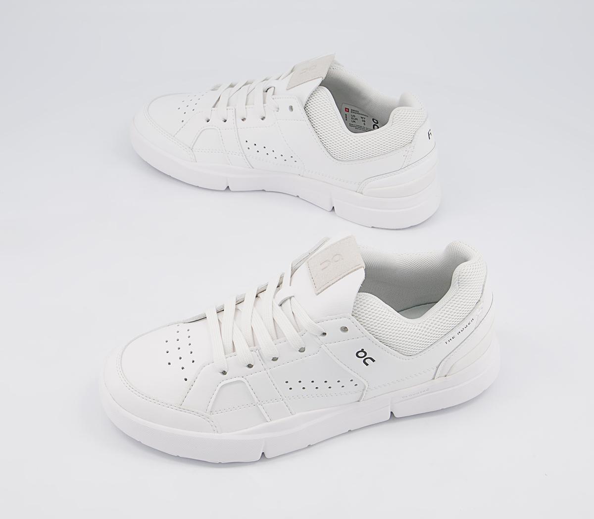 On Running The Roger Clubhouse Trainers On Running The Roger Clubhouse Trainers All White F