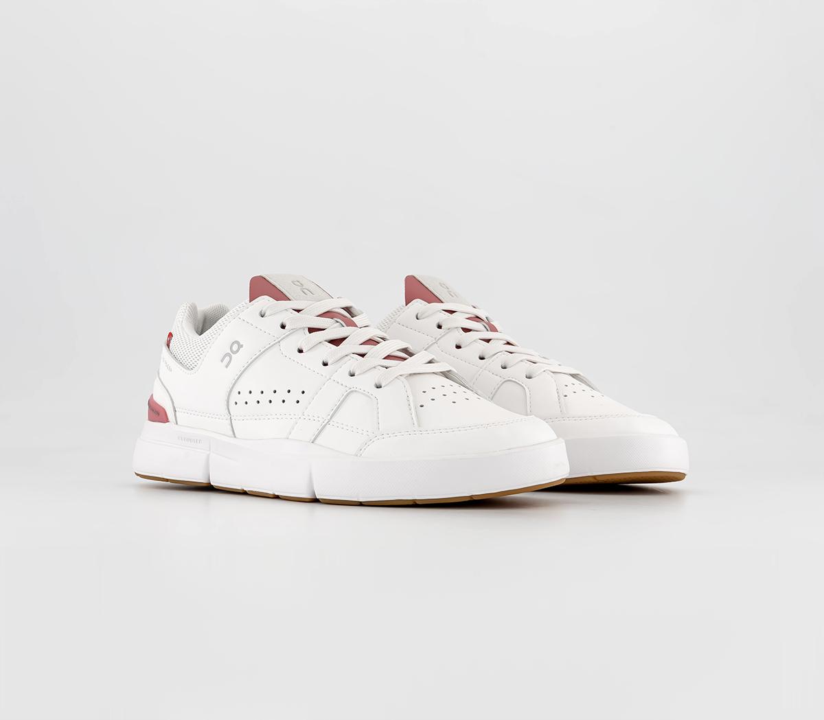 On Running The Roger Clubhouse Trainers White Rosewood F Women's Trainers