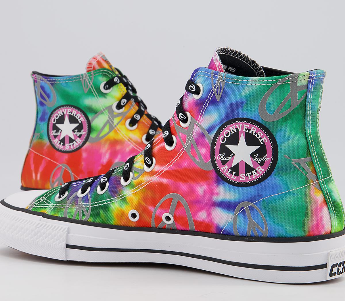 Converse Ctas Pro Hi Trainers Converse Ctas Pro Hi Trainers University Red Hyper Pink