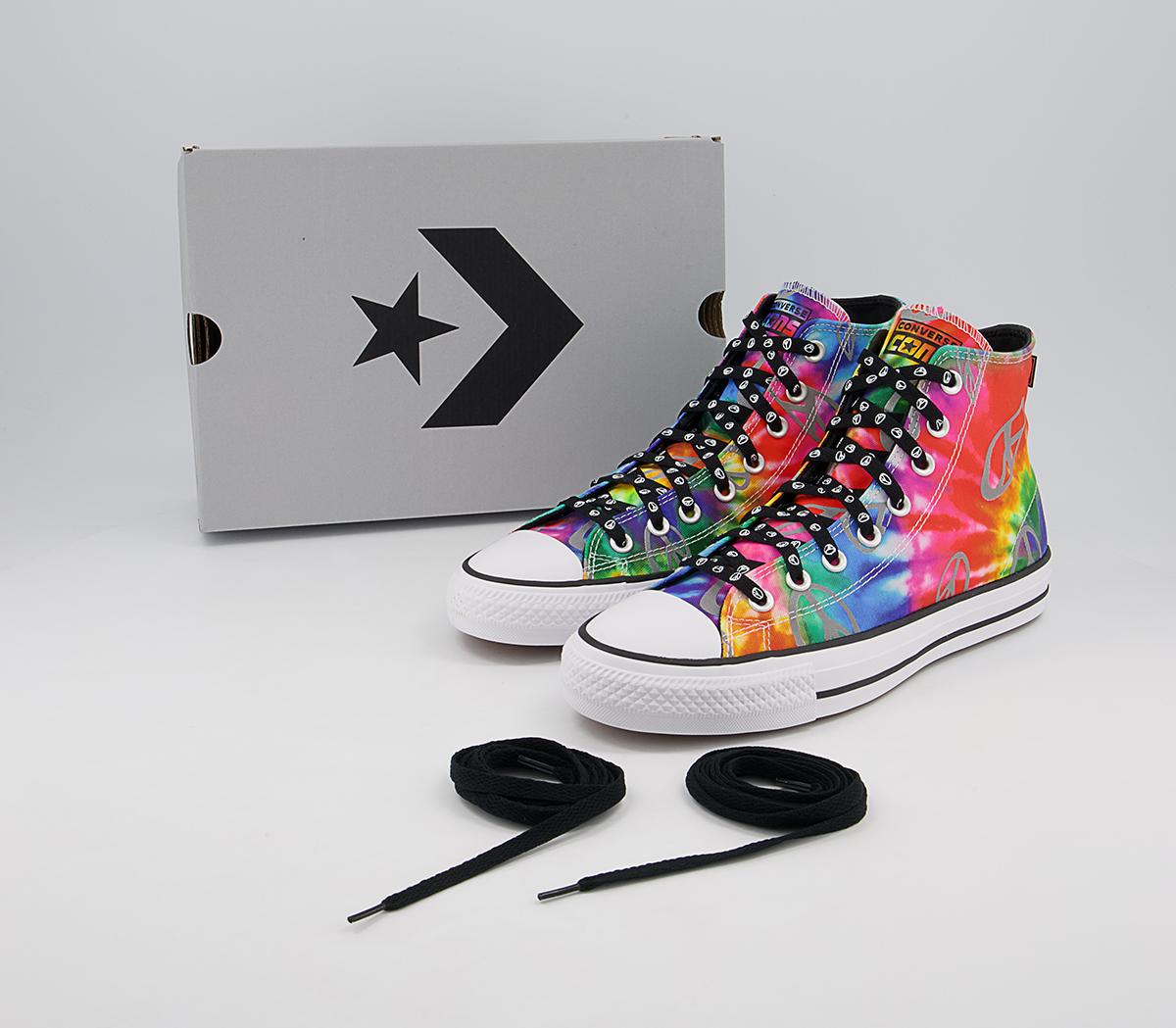 Converse Ctas Pro Hi Trainers Converse Ctas Pro Hi Trainers University Red Hyper Pink