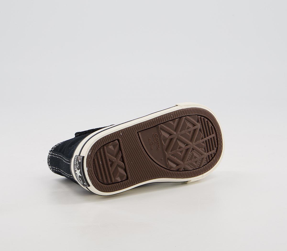 Converse Chuck 70s Hi Infant Trainers Converse Chuck 70s Hi Infant Trainers Black White Egret
