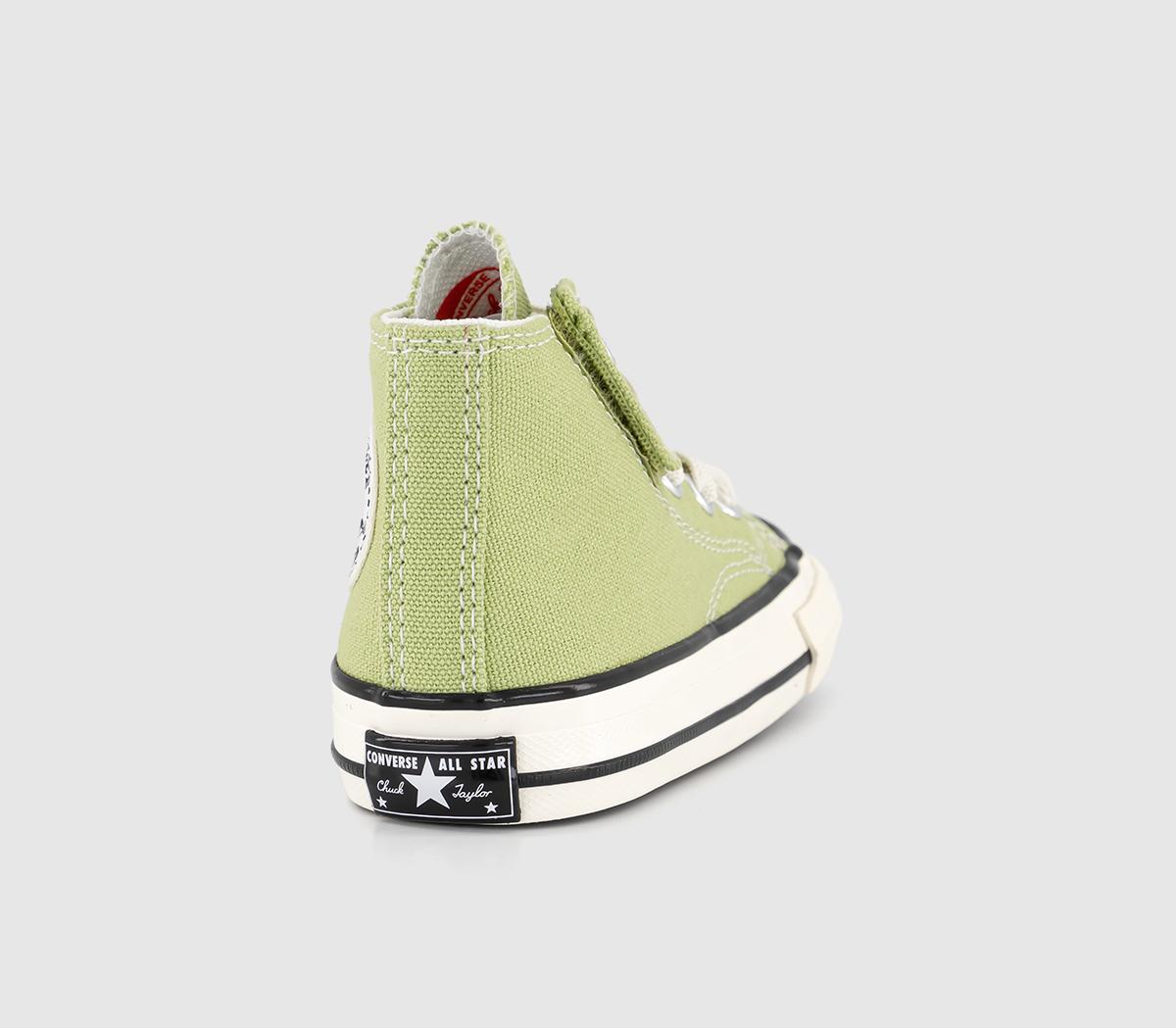 ConverseChuck 70 Hi 1v Infant TrainersVitality Green Egret Black