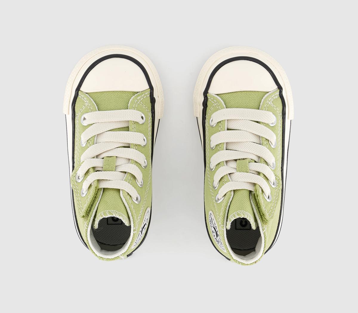ConverseChuck 70 Hi 1v Infant TrainersVitality Green Egret Black