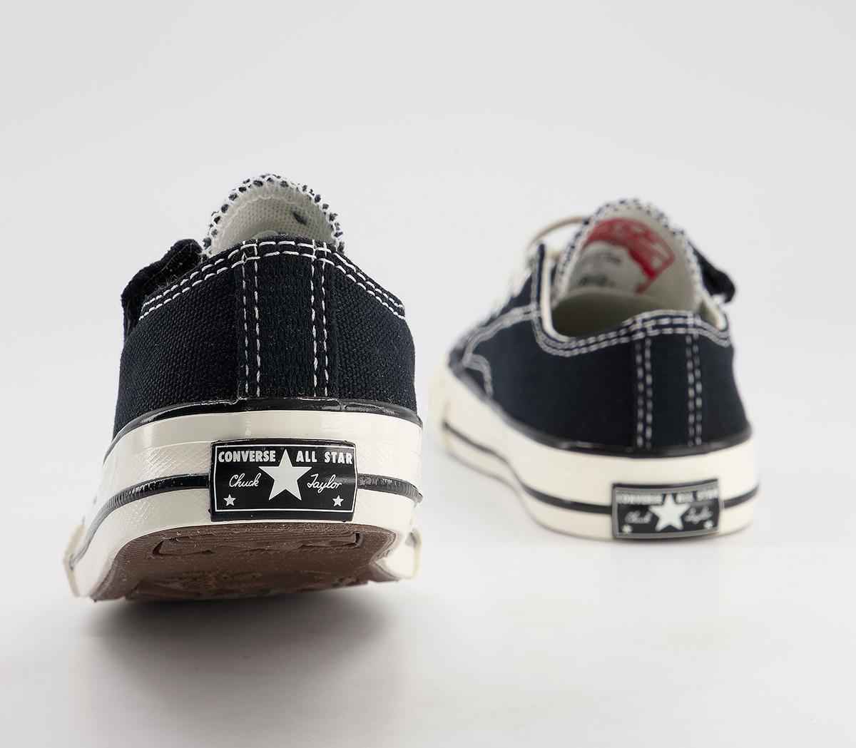 Converse Chuck 70s Ox Infant Trainers Converse Chuck 70s Ox Infant Trainers Black White Egret