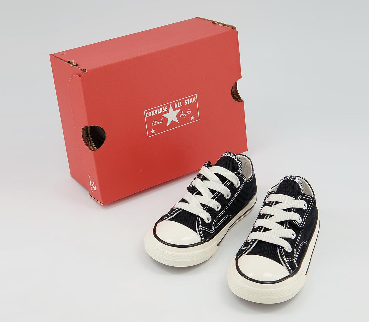 Converse Chuck 70s Ox Infant Trainers Converse Chuck 70s Ox Infant Trainers Black White Egret