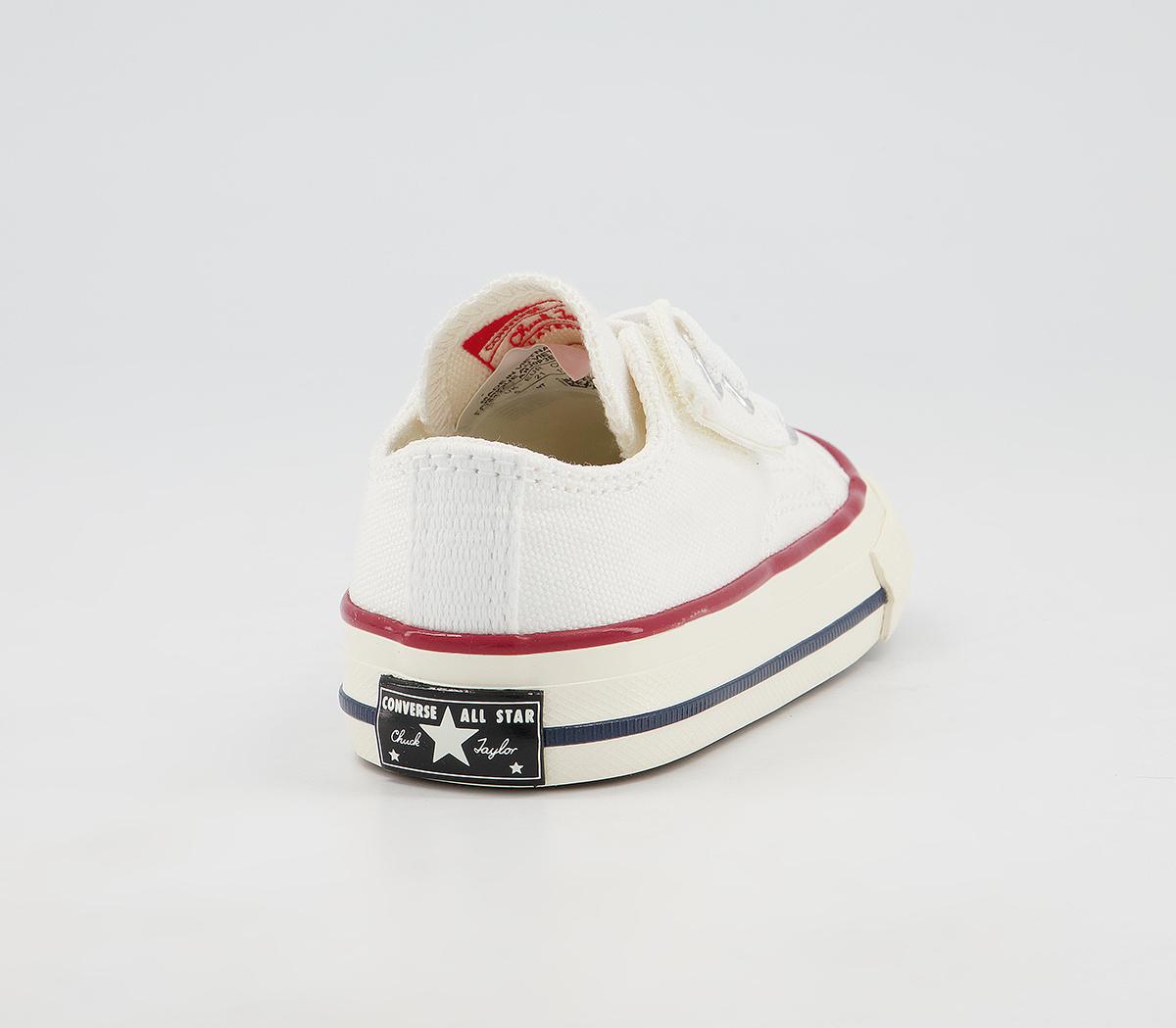 Converse Chuck 70s Ox Infant Trainers Converse Chuck 70s Ox Infant Trainers White Black Egret
