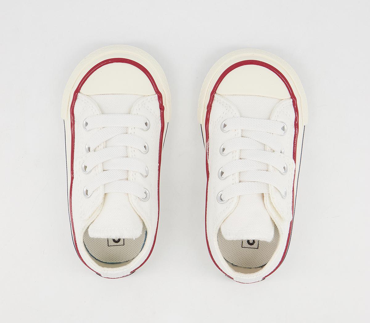 Converse Chuck 70s Ox Infant Trainers Converse Chuck 70s Ox Infant Trainers White Black Egret