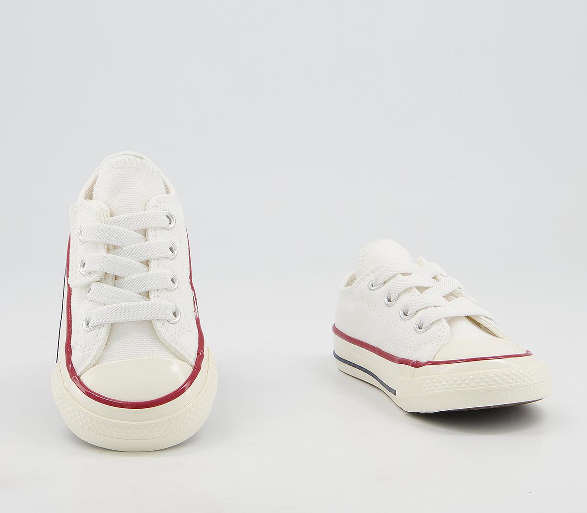 Converse Chuck 70s Ox Infant Trainers Converse Chuck 70s Ox Infant Trainers White Black Egret