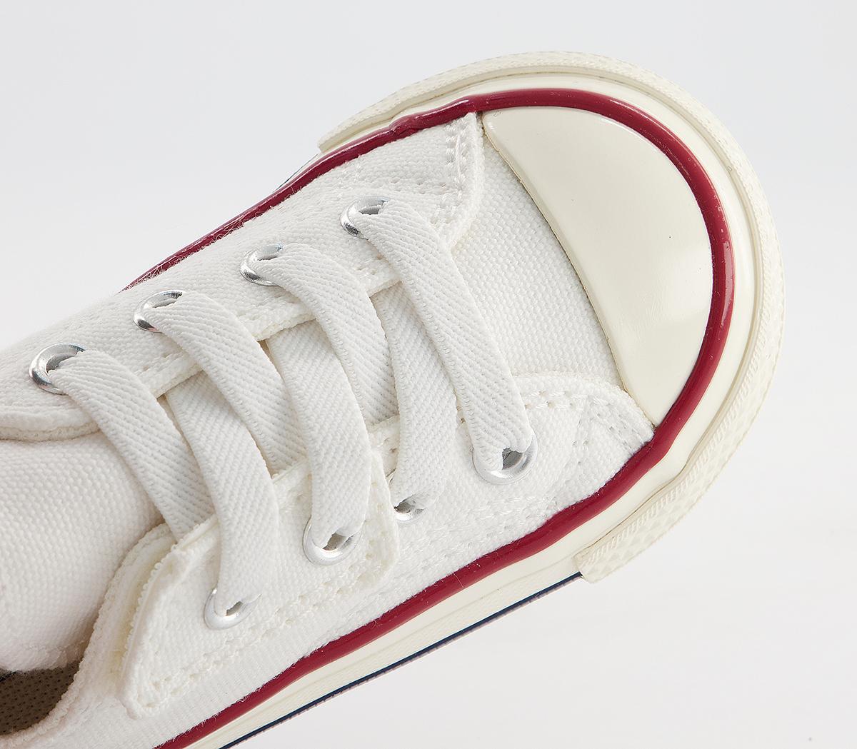 Converse Chuck 70s Ox Infant Trainers Converse Chuck 70s Ox Infant Trainers White Black Egret