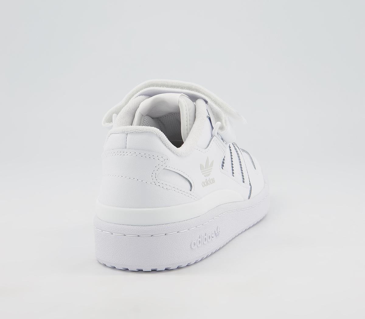 adidas Forum Low Junior Trainers White White White Junior
