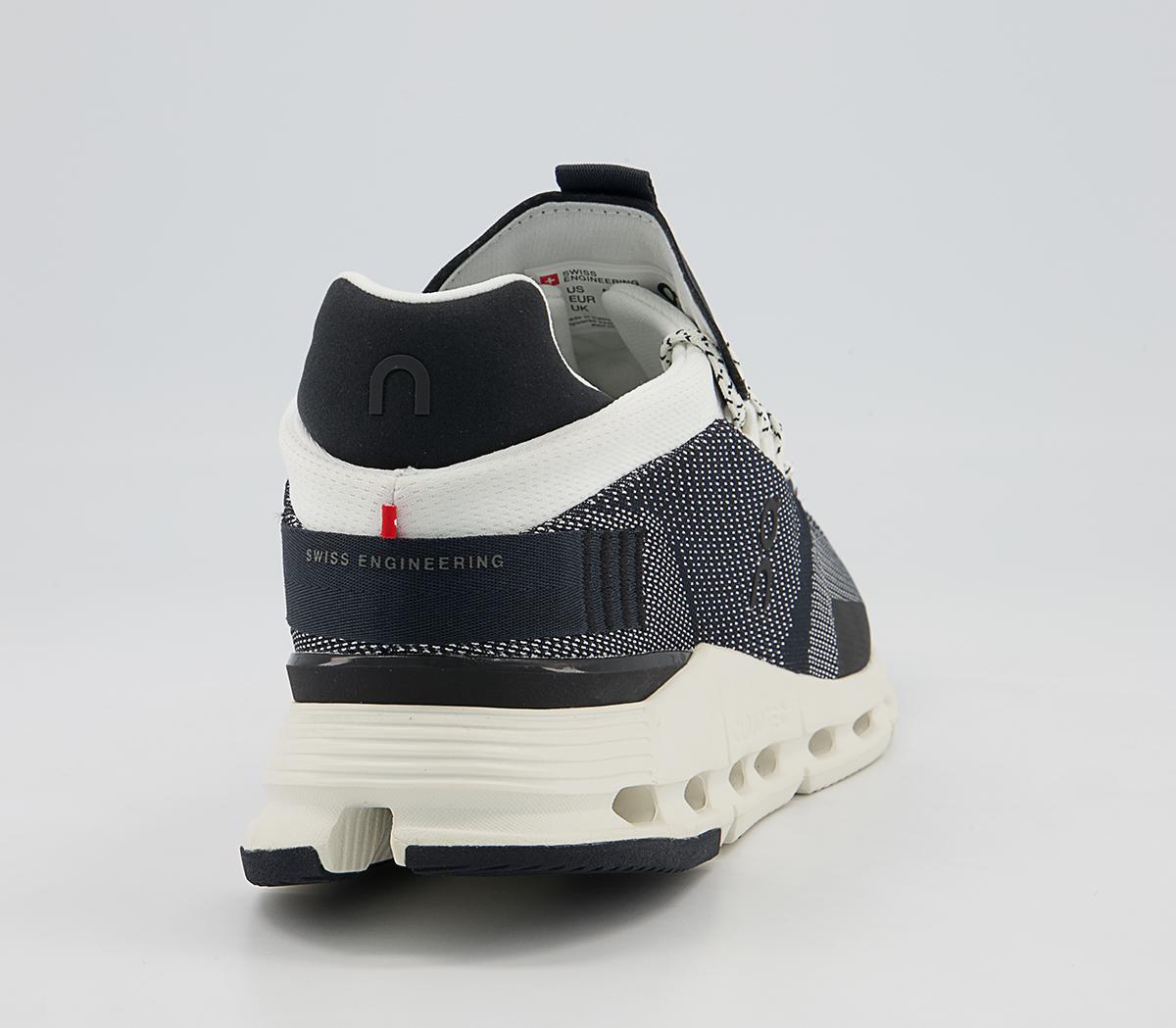 On Running Cloudnova Trainers On Running Cloudnova Trainers Black White