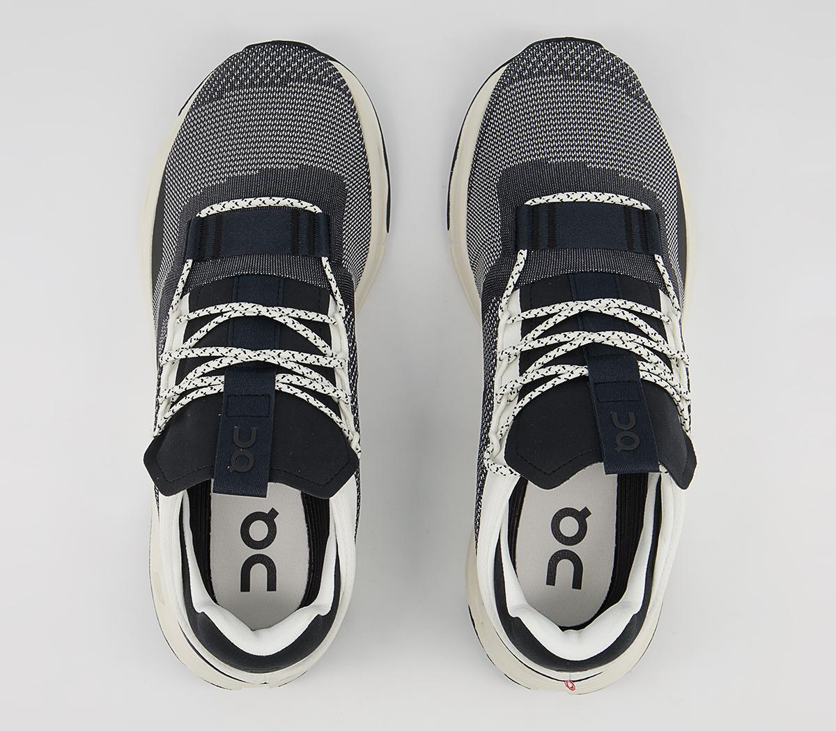 On Running Cloudnova Trainers On Running Cloudnova Trainers Black White