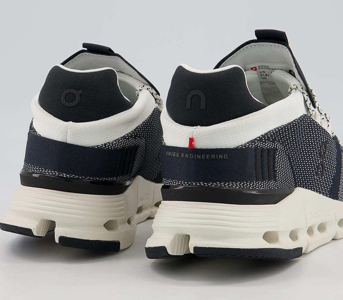 On Running Cloudnova Trainers On Running Cloudnova Trainers Black White