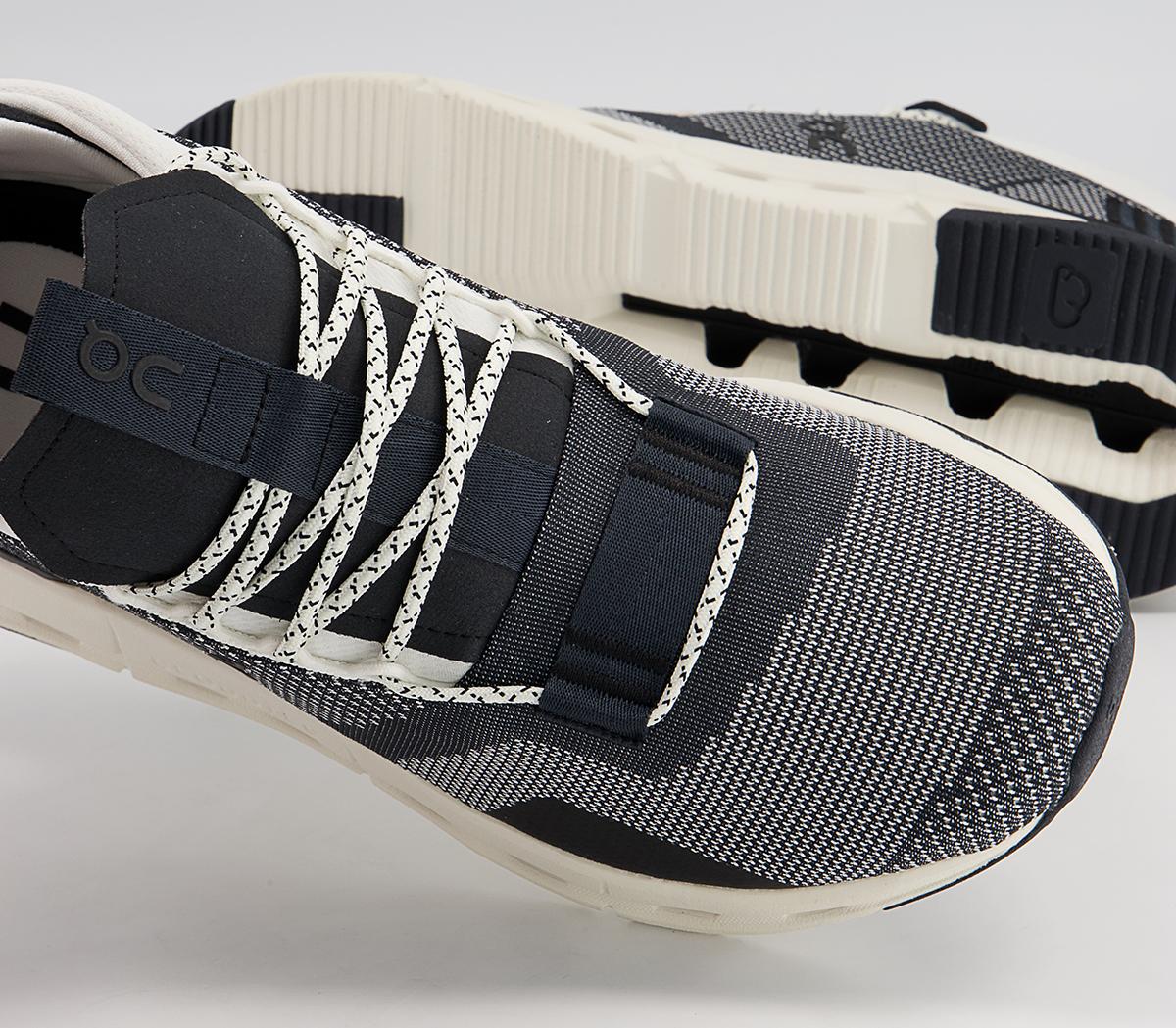 On Running Cloudnova Trainers On Running Cloudnova Trainers Black White