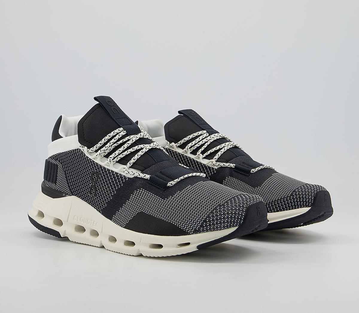 On Running Cloudnova Trainers On Running Cloudnova Trainers Black White