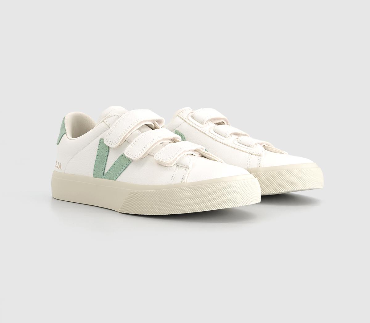VEJA Recife Trainers Extra White Matcha F - Women's Trainers