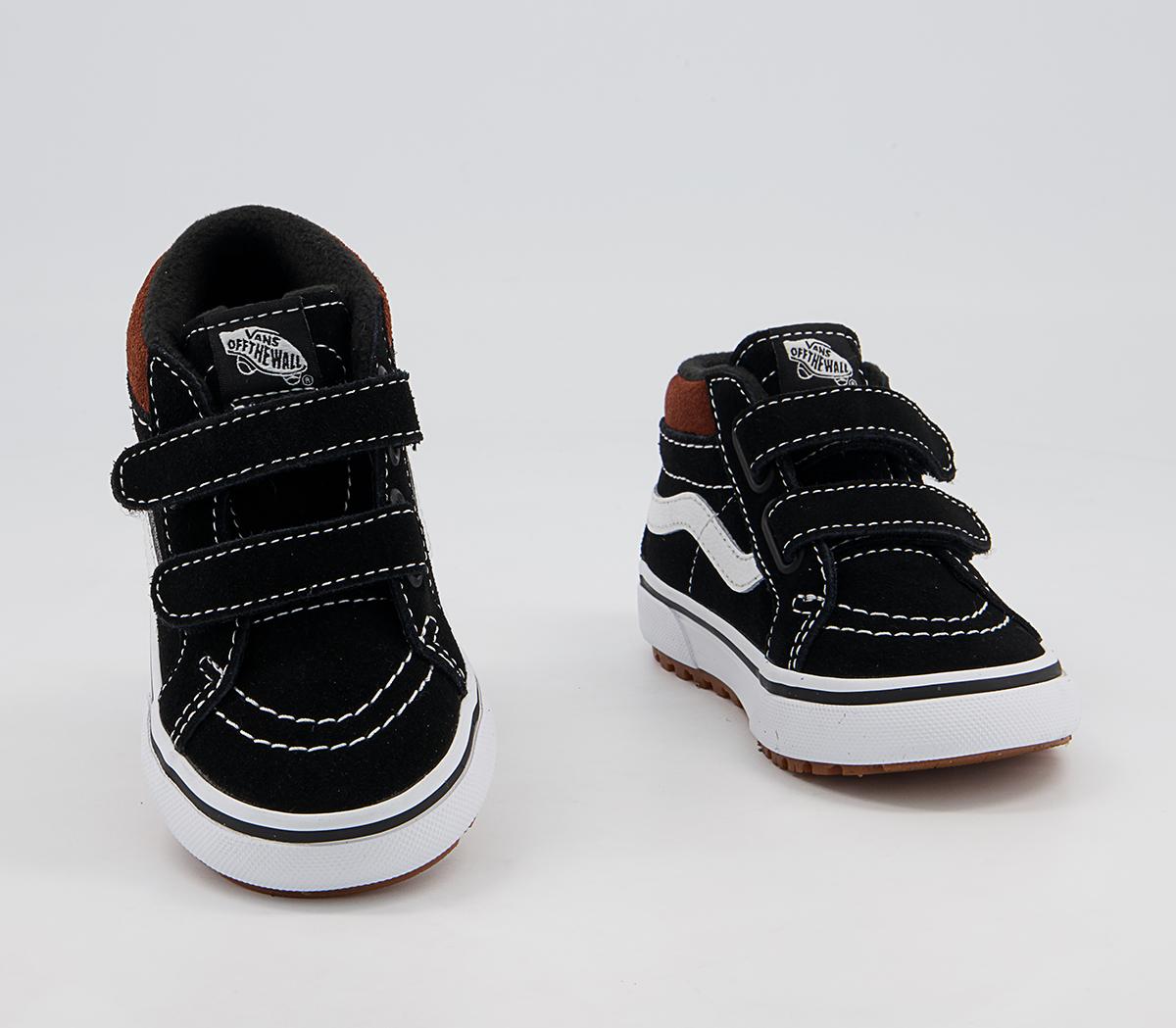 Vans Sk8 Hi Reissue MTE Toddler Trainers Vans Sk8 Hi Reissue MTE Toddler Trainers Black Tortoise Shell