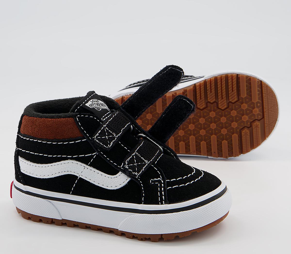 Vans Sk8 Hi Reissue MTE Toddler Trainers Vans Sk8 Hi Reissue MTE Toddler Trainers Black Tortoise Shell
