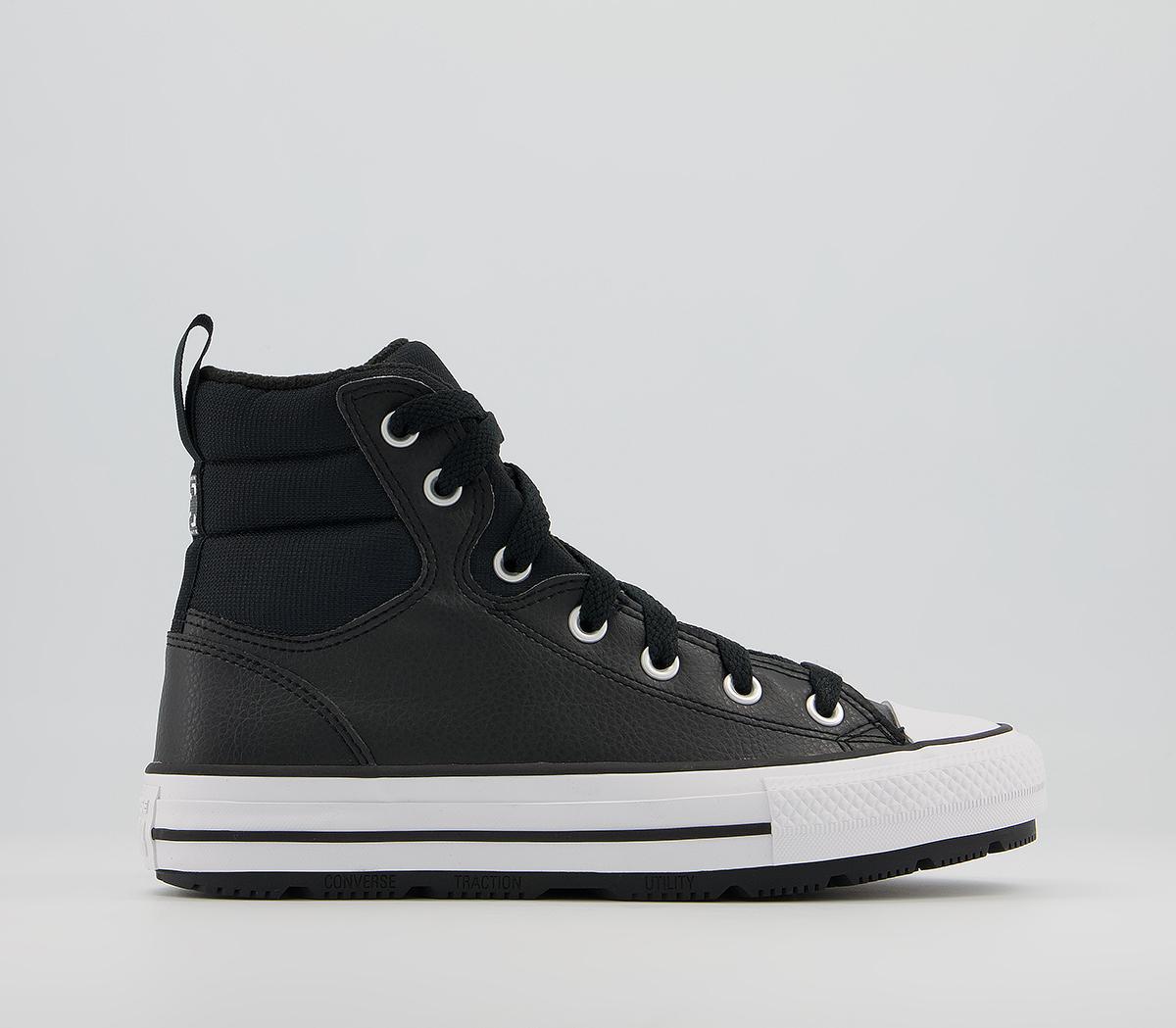 Converse All Star Berkshire Sneaker Boots Black White Black - Unisex Sports