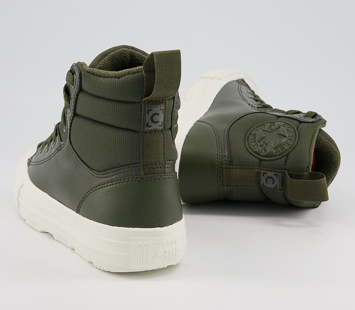 Converse All Star Berkshire Boots Converse All Star Berkshire Boots Cargo Khaki Egret Cargo Khaki
