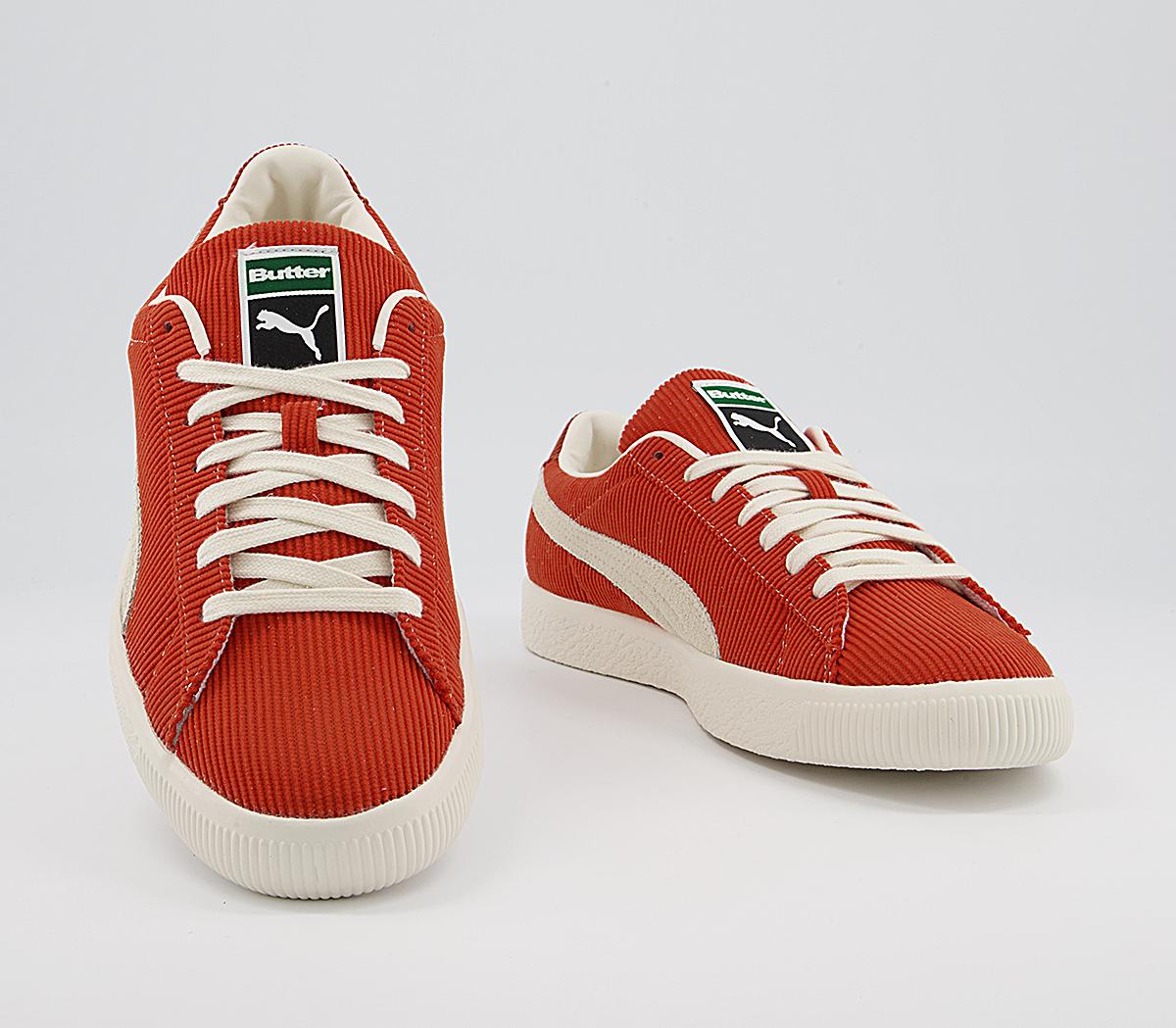 Puma Basket Vintage Trainers Puma Basket Vintage Trainers Butter Goods Burnt Ochre Whisper White