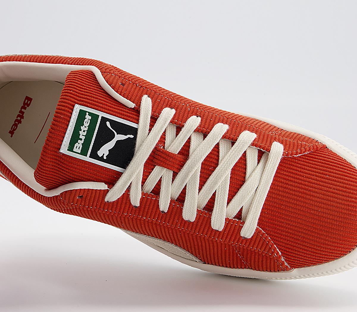 Puma Basket Vintage Trainers Puma Basket Vintage Trainers Butter Goods Burnt Ochre Whisper White