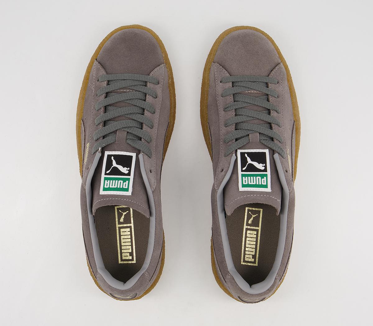 Puma Suede Crepe Trainers Puma Suede Crepe Trainers Steeple Gray
