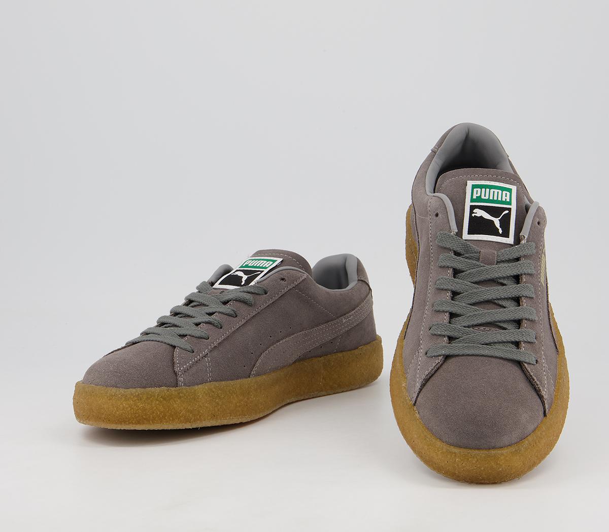 Puma Suede Crepe Trainers Puma Suede Crepe Trainers Steeple Gray