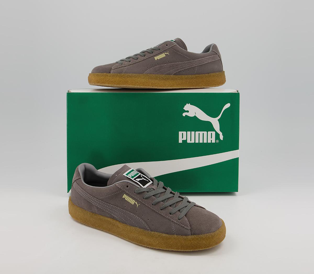 Puma Suede Crepe Trainers Puma Suede Crepe Trainers Steeple Gray