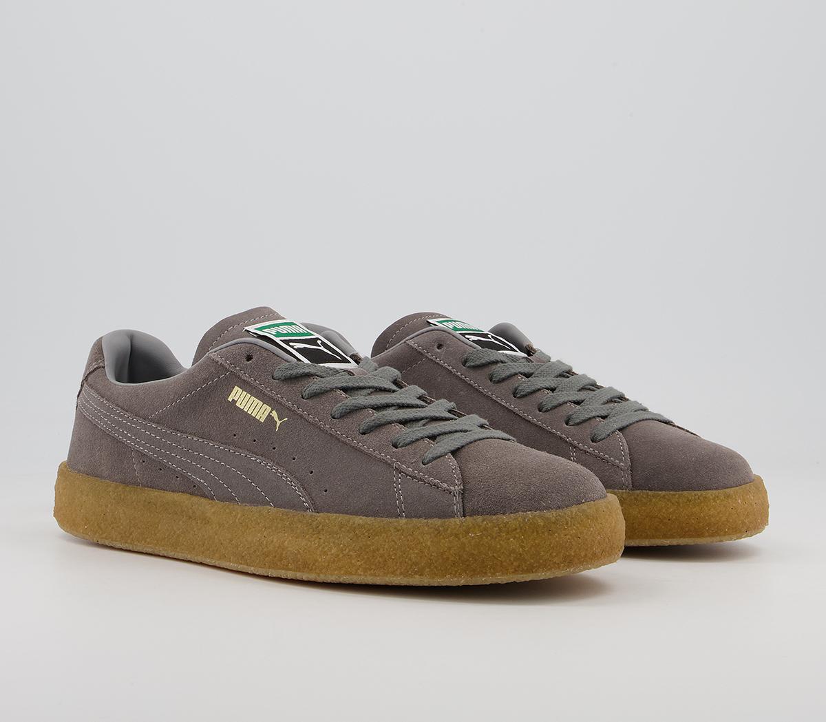 Puma Suede Crepe Trainers Puma Suede Crepe Trainers Steeple Gray