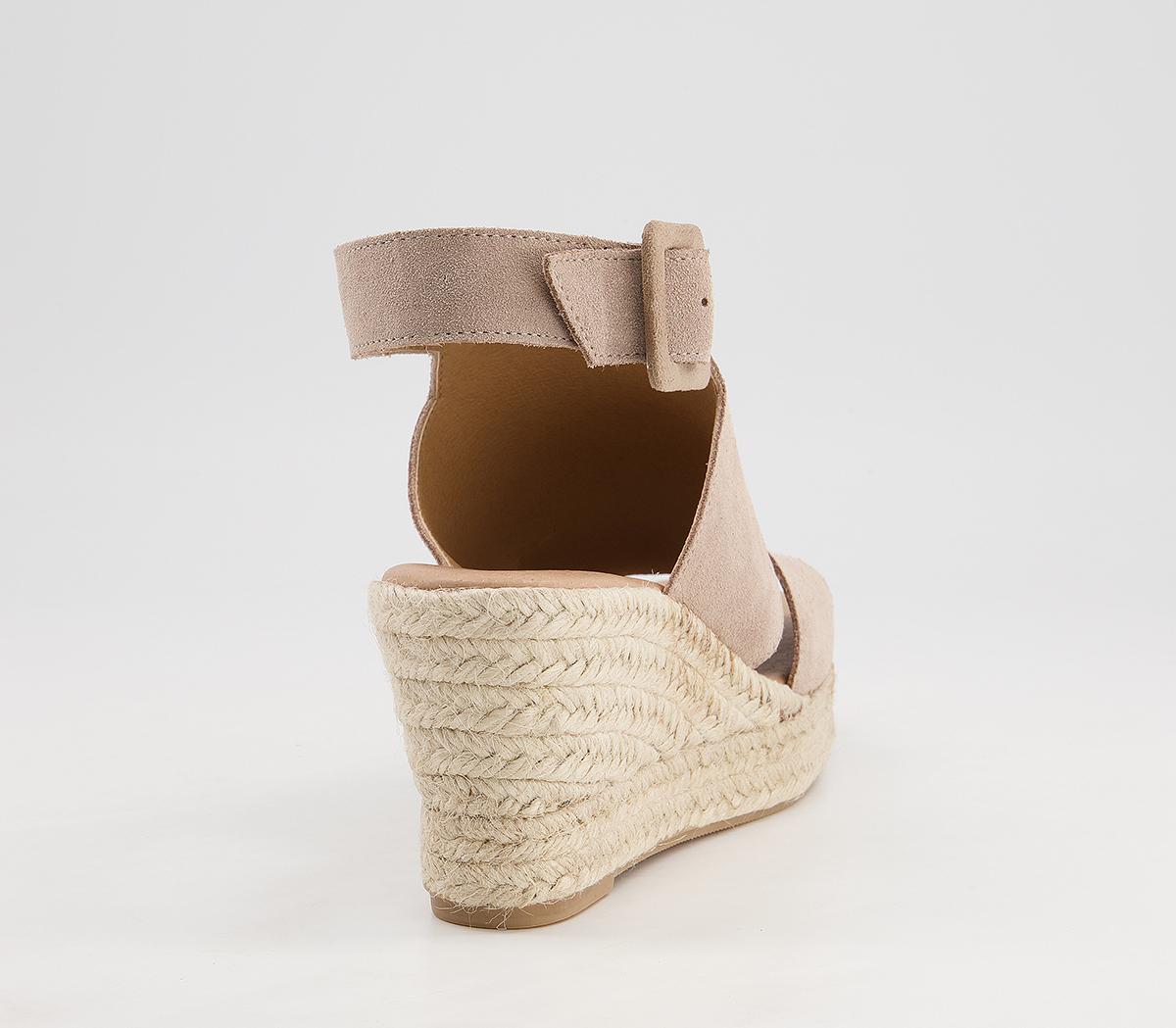 Office Marthea High Coverage Espadrilles Office Marthea High Coverage Espadrilles Beige Suede
