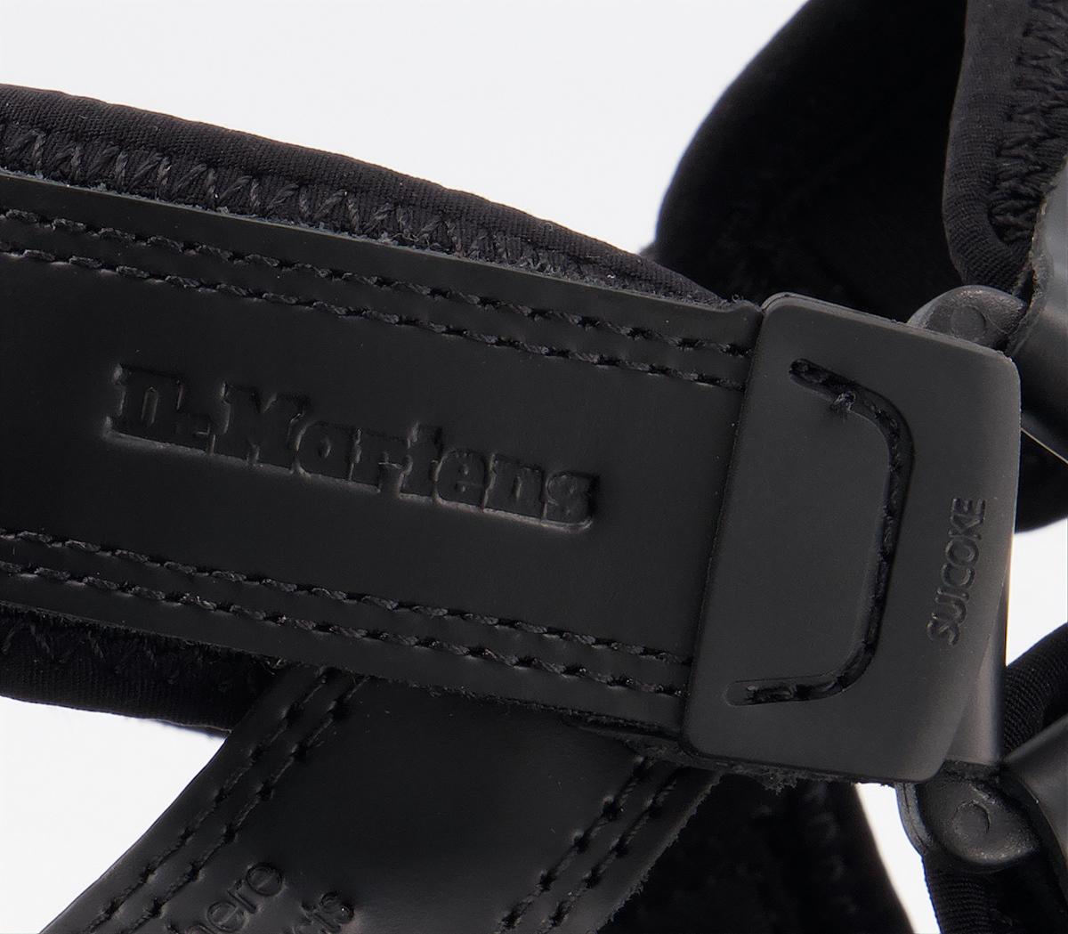 Dr. MartensDm Suicoke Depa SandalsBlack Smooth