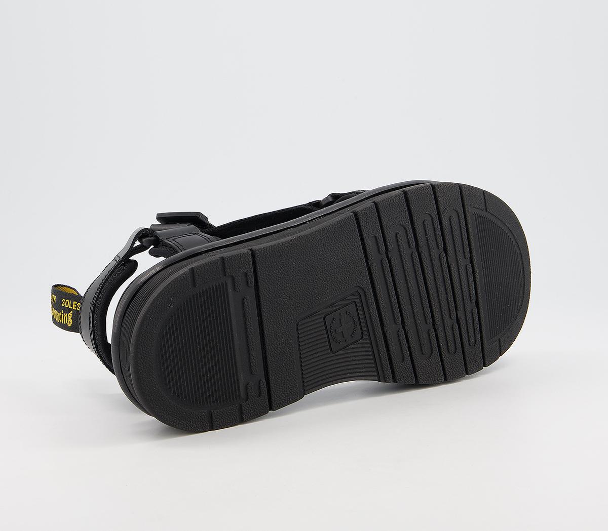 Dr. MartensDm Suicoke Depa SandalsBlack Smooth