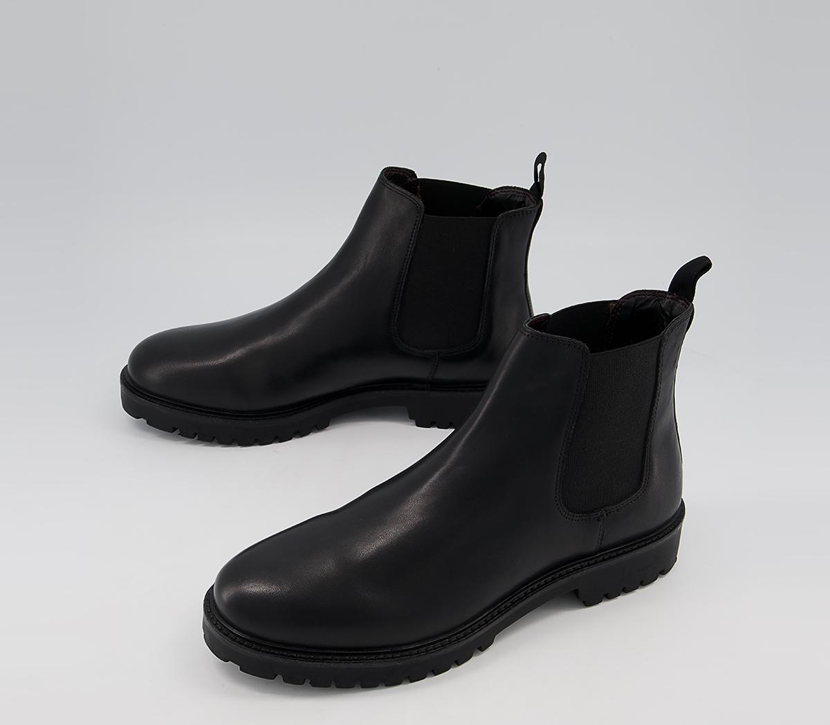 Walk London Sean Chelsea Boots Black - Men’s Boots