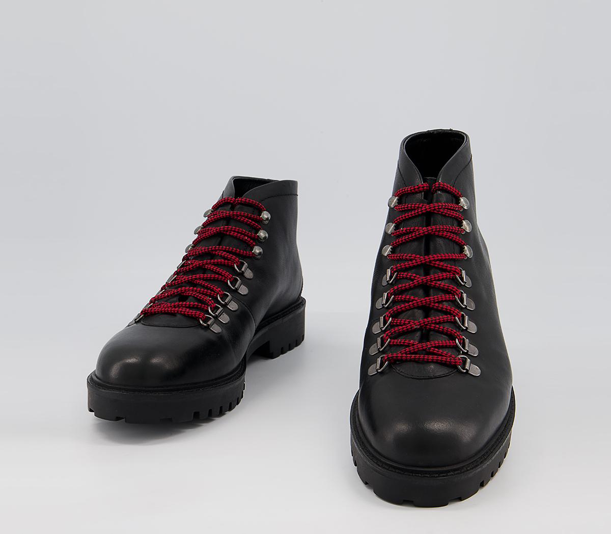 Walk London Sean Low Hiking Boots Walk London Sean Low Hiking Boots Black