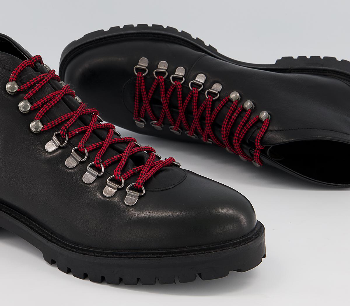 Walk London Sean Low Hiking Boots Walk London Sean Low Hiking Boots Black