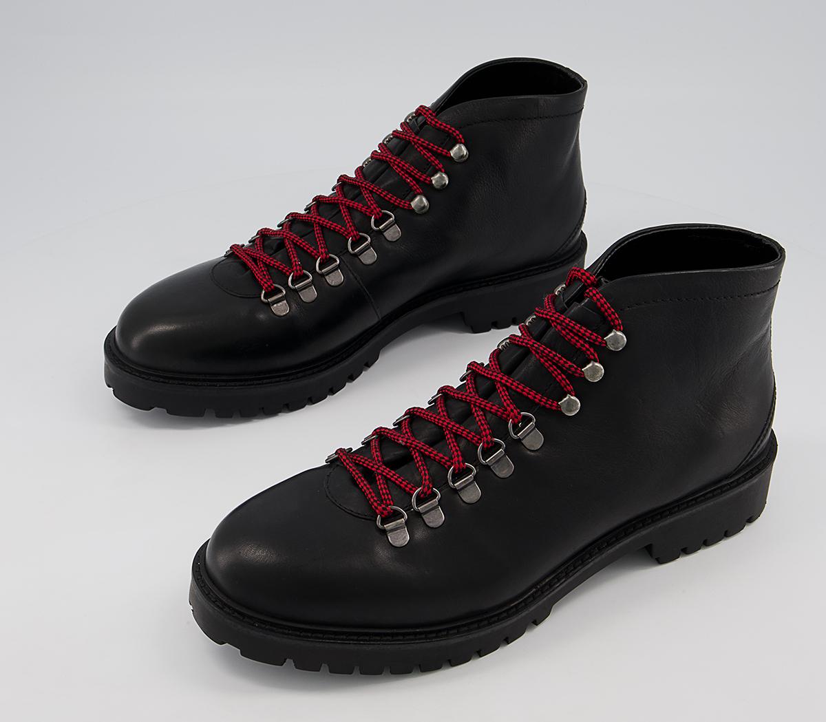 Walk London Sean Low Hiking Boots Walk London Sean Low Hiking Boots Black