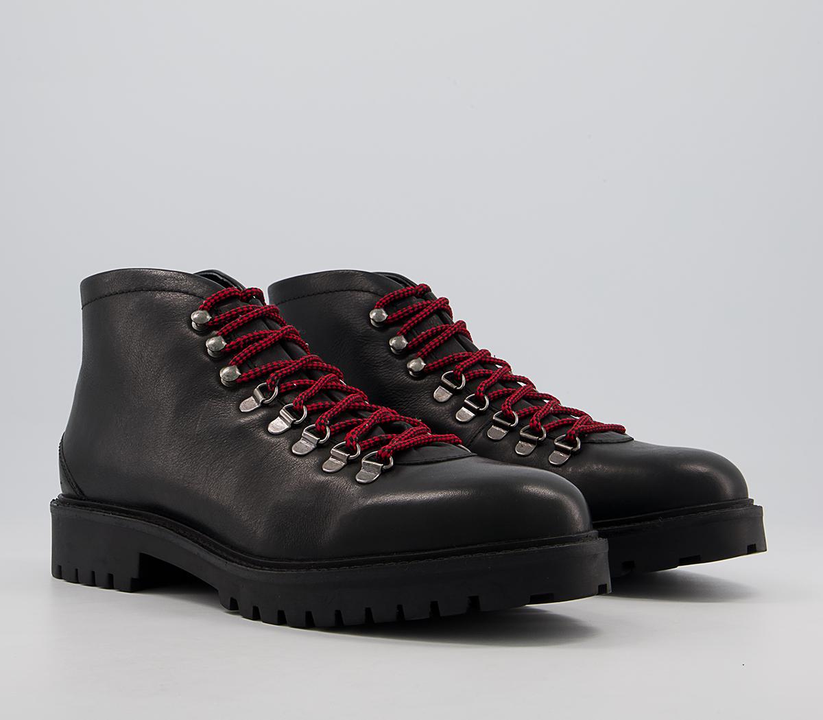 Walk London Sean Low Hiking Boots Walk London Sean Low Hiking Boots Black