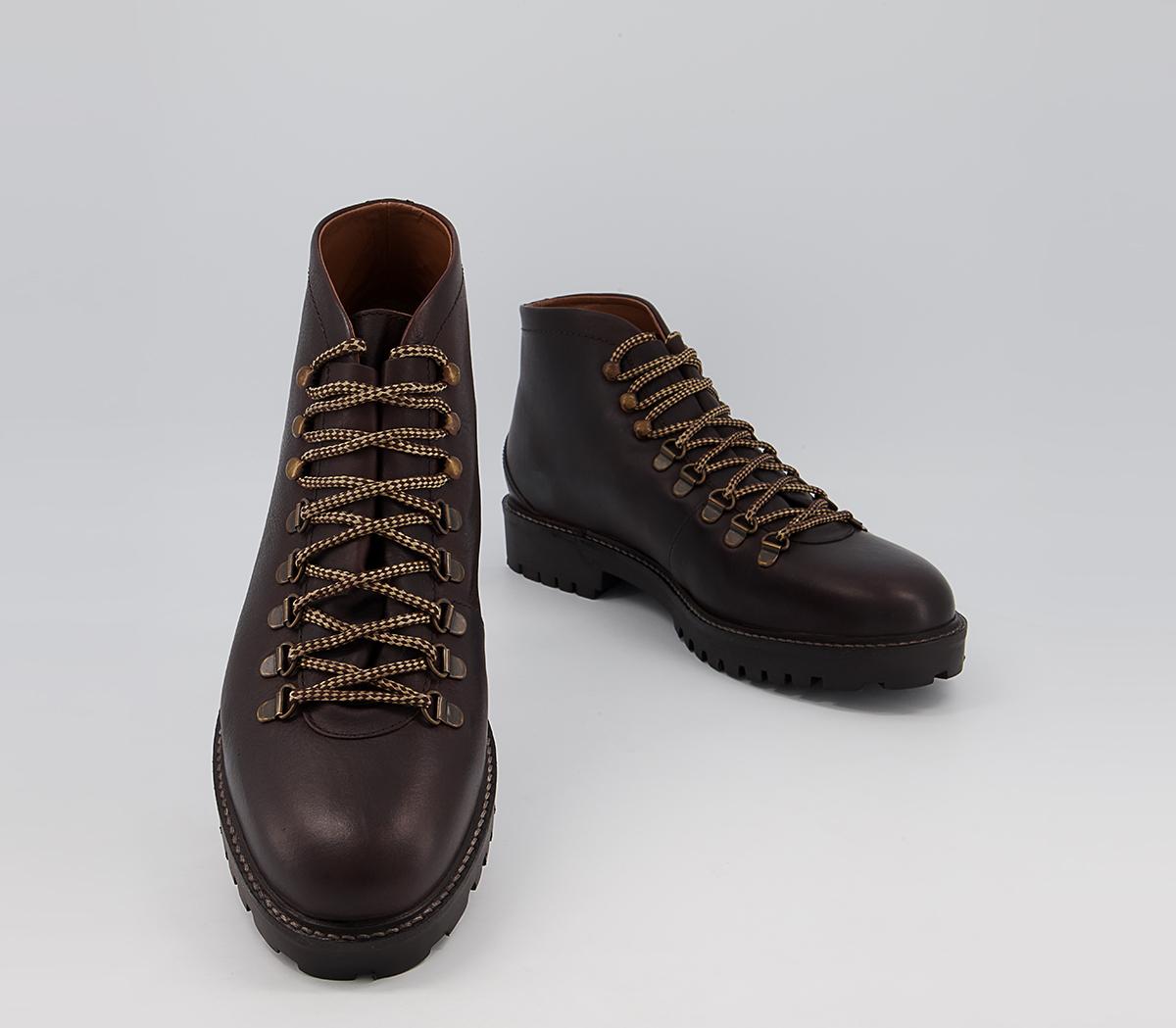 Walk London Sean Low Hiking Boots Walk London Sean Low Hiking Boots Brown
