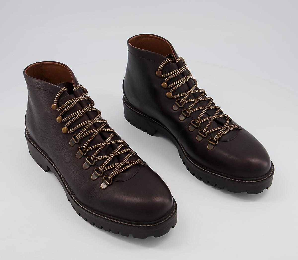 Walk London Sean Low Hiking Boots Walk London Sean Low Hiking Boots Brown